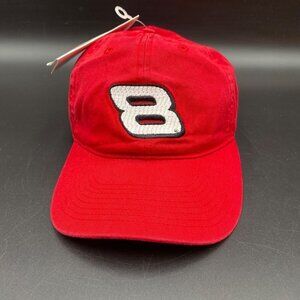 Chase Authentics Nascar #8 Dale Jr. Red Adjustable Hat